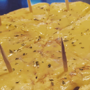 Tortilla de patata con chistorra